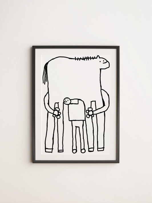 Lámina A4 Peso de Caballo 2